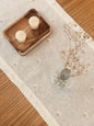 Embroidered Florelle Table Runner