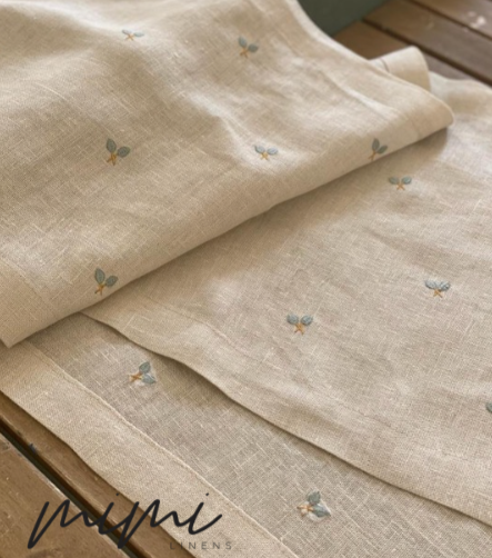 Embroidered Twin Flames Table Runner