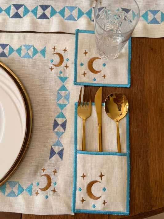 Ramadan Arabesque Cutlery Cover